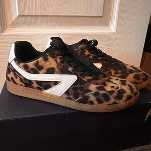 Dolce Vita Leopard Print Sneakers – Worn Once